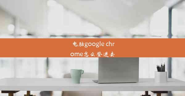 电脑google chrome怎么登进去