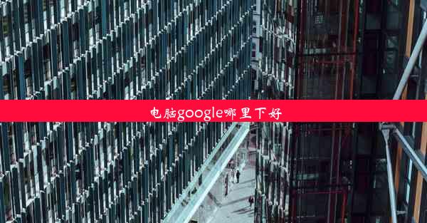 电脑google哪里下好