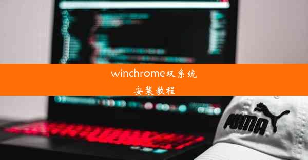 winchrome双系统安装教程