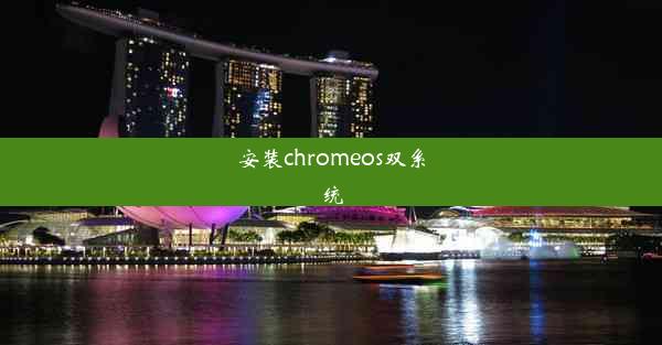 安装chromeos双系统