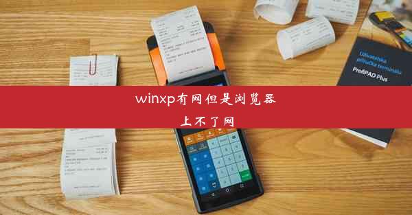 winxp有网但是浏览器上不了网