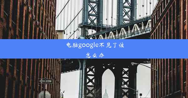 电脑google不见了该怎么办