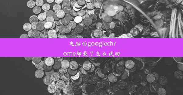 电脑的googlechrome卸载了怎么找回