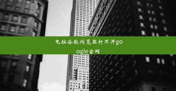 电脑谷歌浏览器打不开google官网