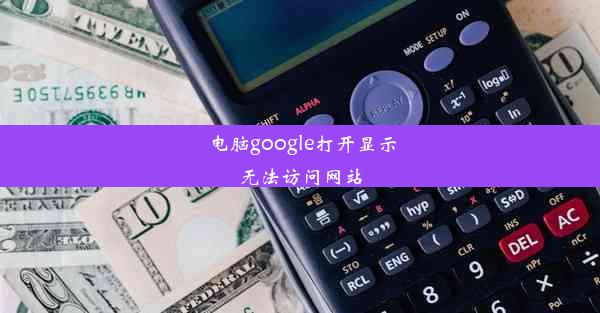 电脑google打开显示无法访问网站