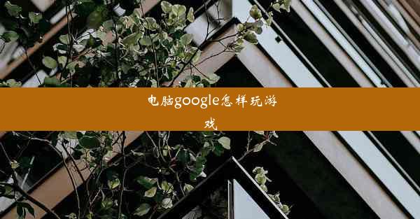 电脑google怎样玩游戏