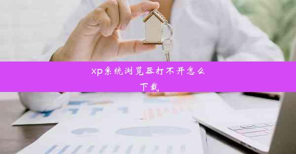 xp系统浏览器打不开怎么下载