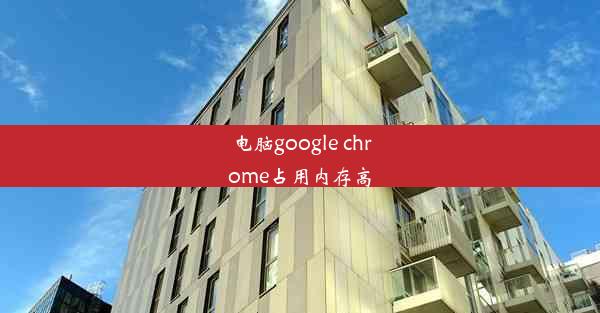 电脑google chrome占用内存高