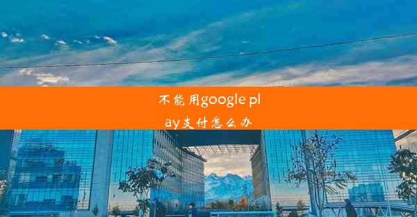 不能用google play支付怎么办