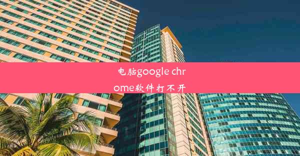 电脑google chrome软件打不开