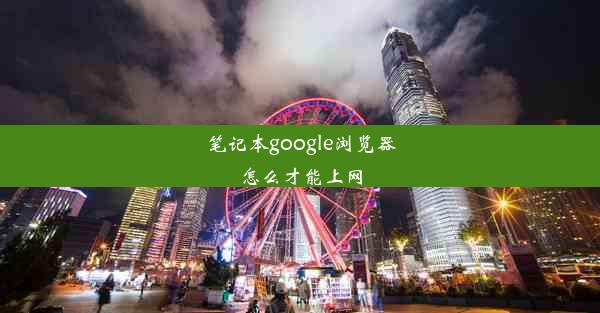 笔记本google浏览器怎么才能上网