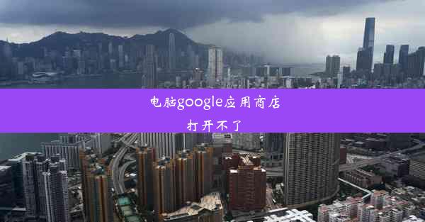 电脑google应用商店打开不了