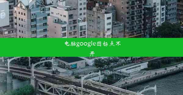 电脑google图标点不开