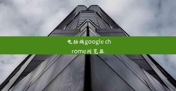 电脑端google chrome浏览器