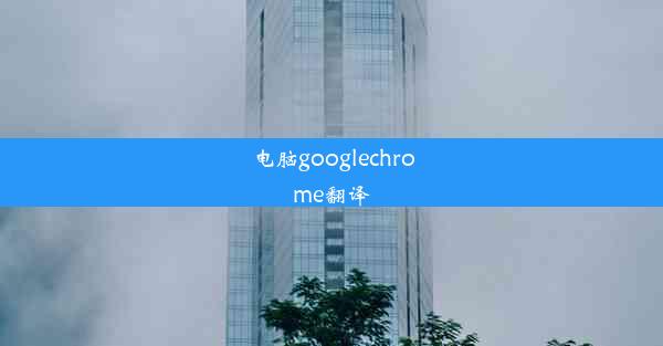 电脑googlechrome翻译