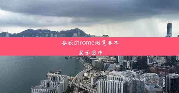 谷歌chrome浏览器不显示图片