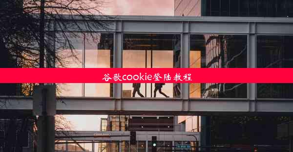 谷歌cookie登陆教程