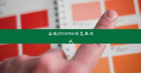 谷歌chrome浏览器测试