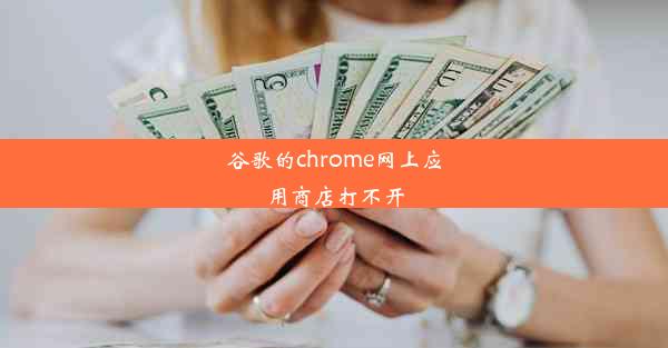 谷歌的chrome网上应用商店打不开