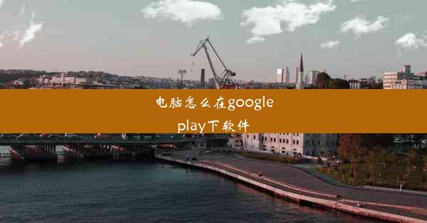 电脑怎么在google play下软件