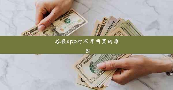 谷歌app打不开网页的原因