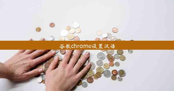 谷歌chrome设置汉语