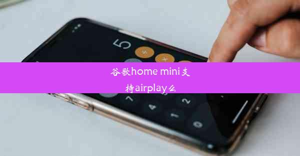 谷歌home mini支持airplay么