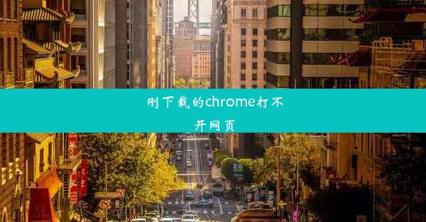 刚下载的chrome打不开网页