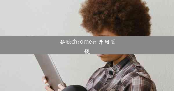 谷歌chrome打开网页慢