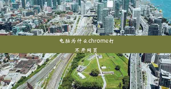 电脑为什么chrome打不开网页