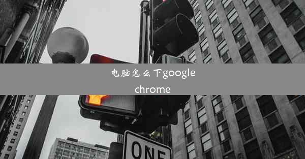 电脑怎么下google chrome