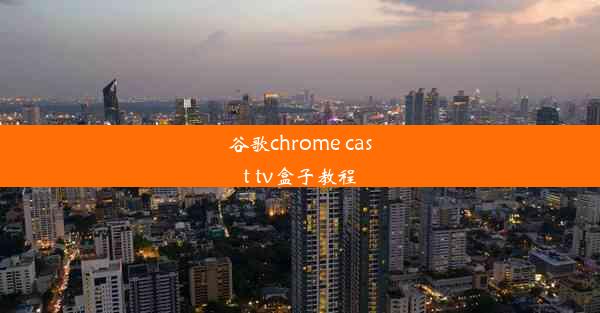 谷歌chrome cast tv盒子教程