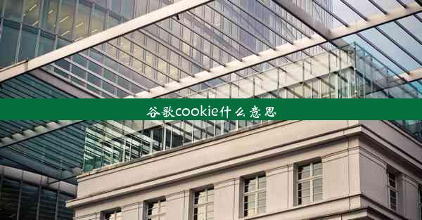 谷歌cookie什么意思