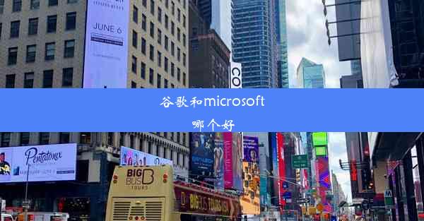 谷歌和microsoft哪个好