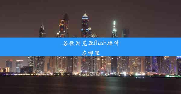 谷歌浏览器flash插件在哪里