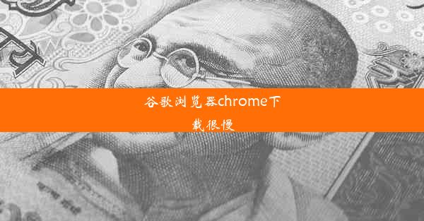 谷歌浏览器chrome下载很慢