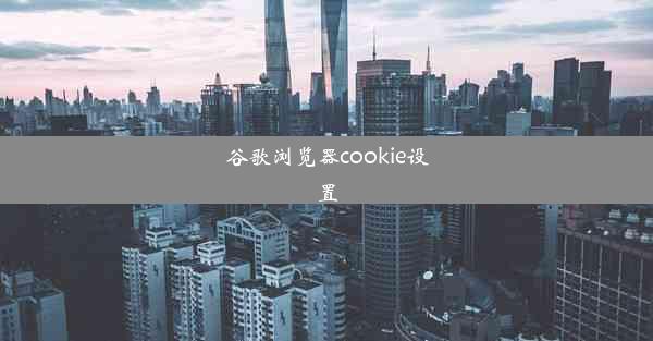 谷歌浏览器cookie设置