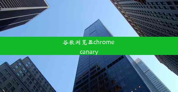 谷歌浏览器chrome canary